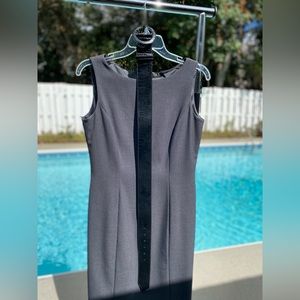 Timeless Tahari Sheath Dress with Belt - Size 4